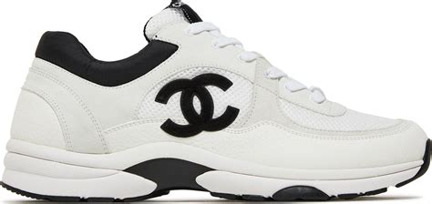 chanel shoes black and white|chanel black white sneakers.